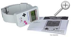 Game Boy Armbanduhr mit Anleitung
